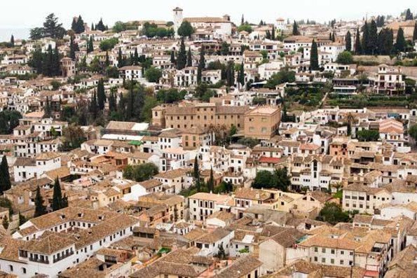 l'Albaicin et Granada Center