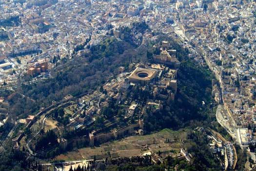 Volar sobre la Alhambra